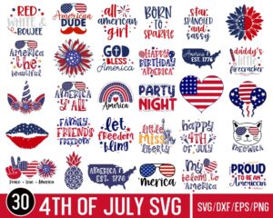 4th of july svg