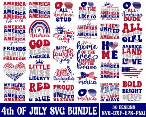 4th of july svg