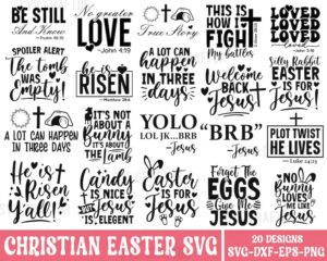 easter svg