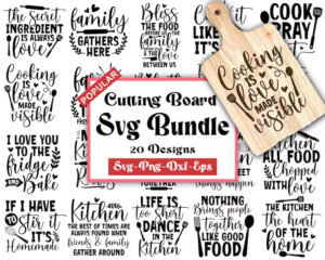 cutting board svg