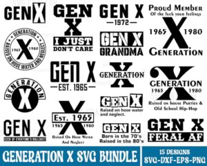 generation x svg