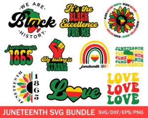 juneteenth svg