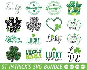 patrick's day svg