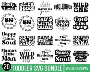 toddler svg