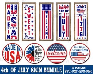 4th of july svg