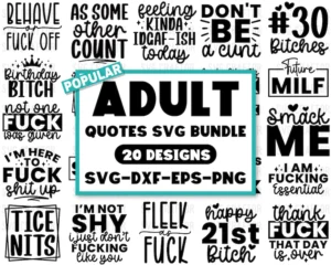 adult svg