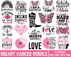 breast cancer svg