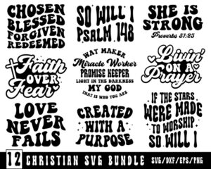 christian svg